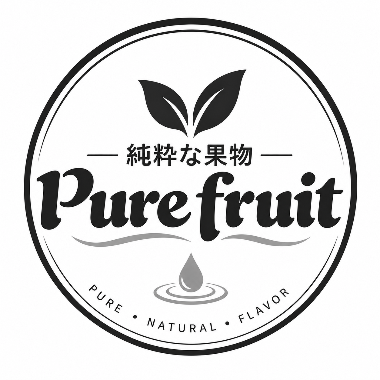 Pure fruit 純粹果物 logo